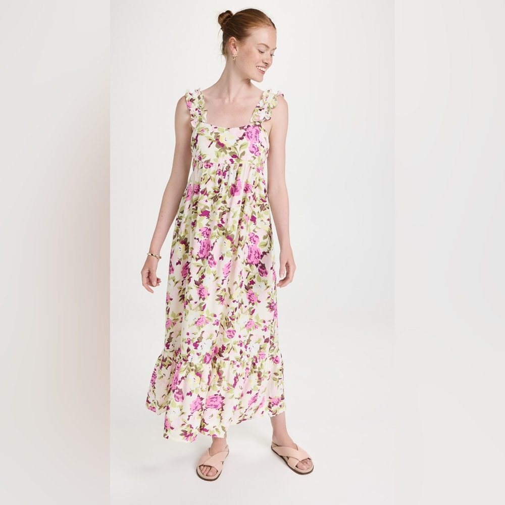 En Saison from Tuckernuck Cassidy Floral Print Midi Dress Size Small NWT